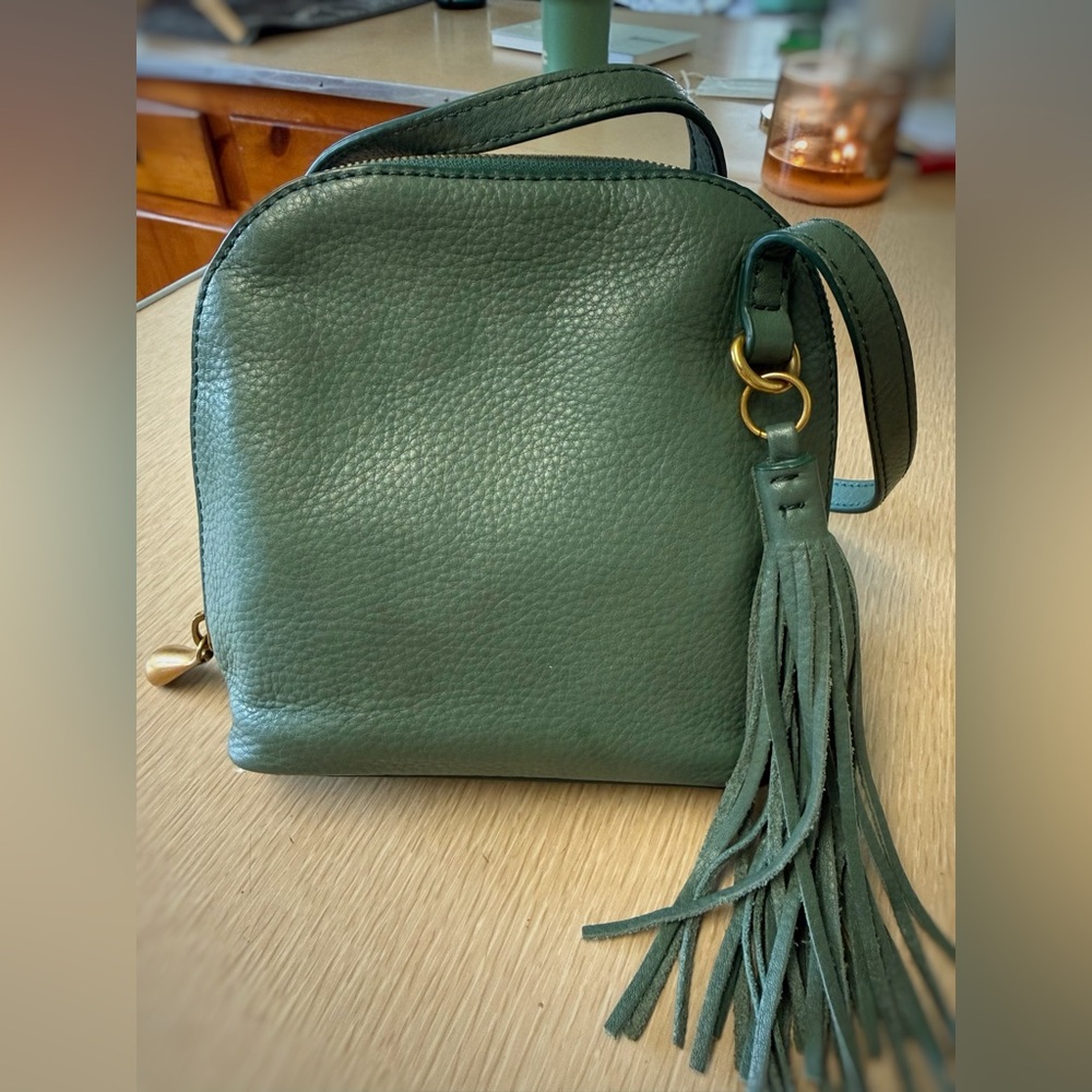 HOBO Nash Leather Crossbody Bag - Light  Teal